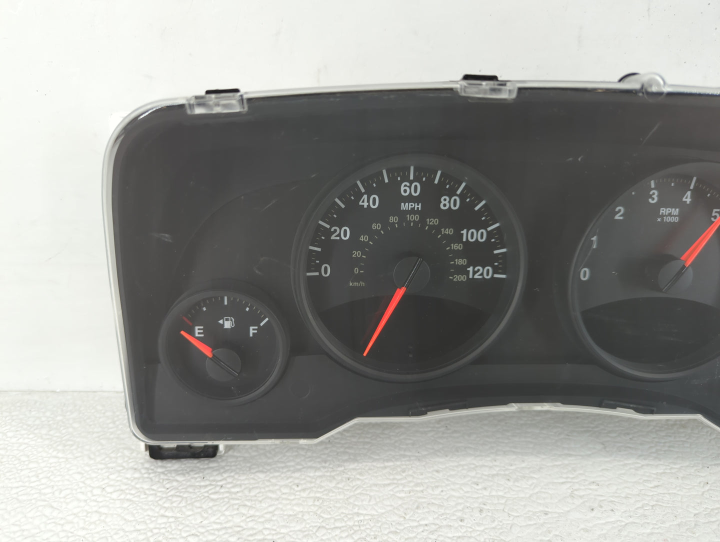 2011-2013 Jeep Compass Instrument Cluster Speedometer Gauges P/N:68080402AE 68080402AF, 68080402AD Fits Fits 2011 2012 2013 