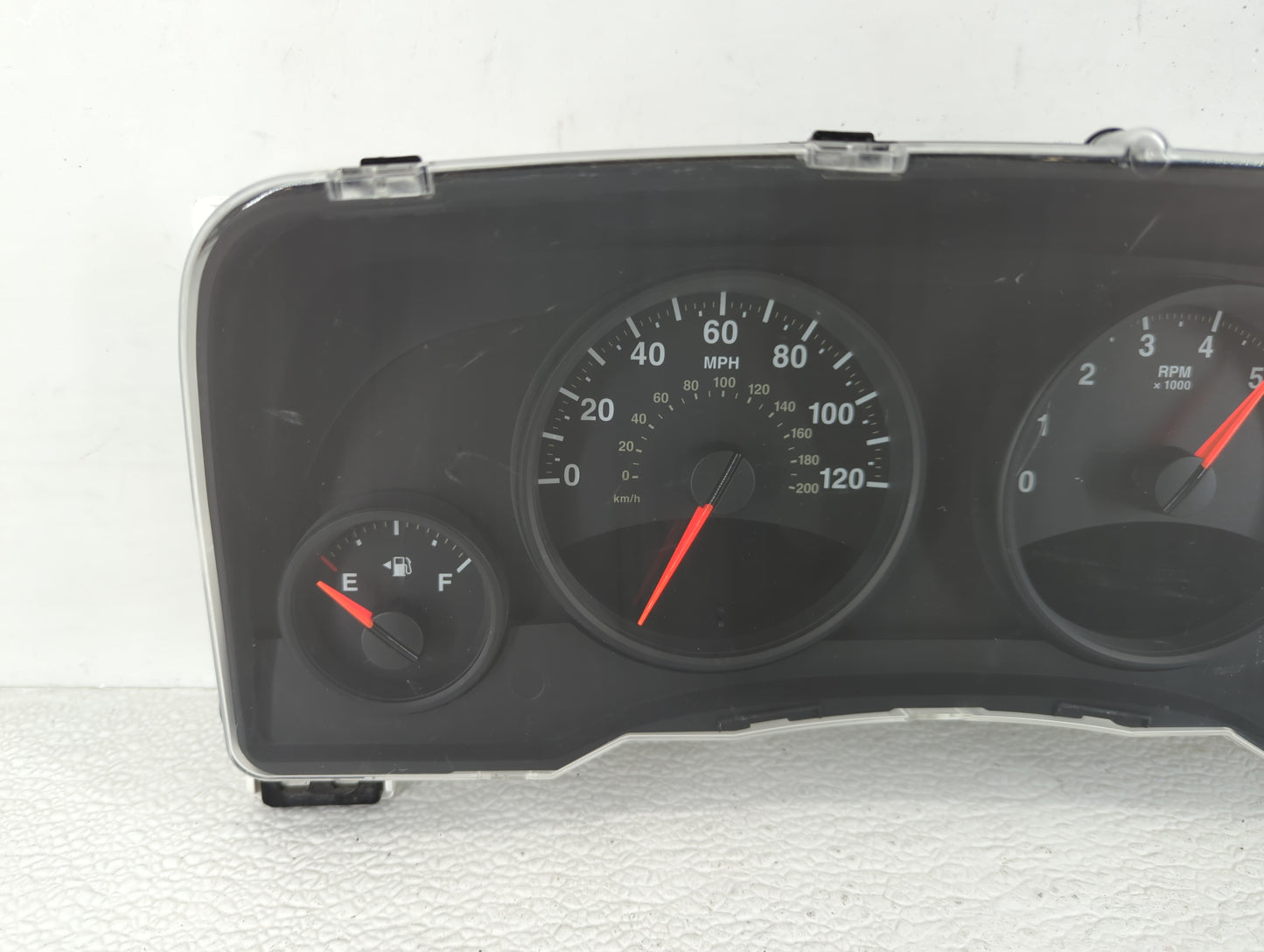 2011-2013 Jeep Compass Instrument Cluster Speedometer Gauges P/N:68080402AE 68080402AF, 68080402AD Fits Fits 2011 2012 2013 