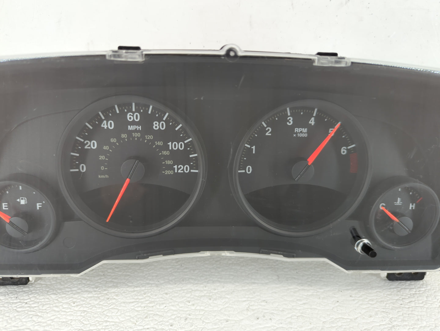 2011-2013 Jeep Compass Instrument Cluster Speedometer Gauges P/N:68080402AE 68080402AF, 68080402AD Fits Fits 2011 2012 2013 