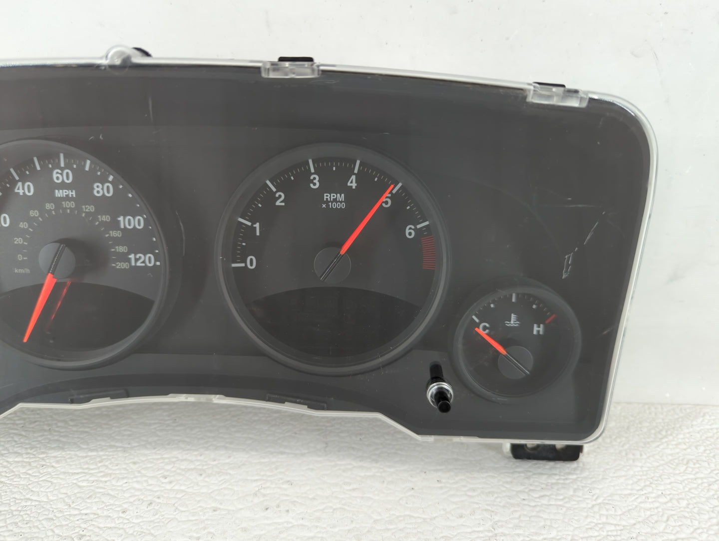 2011-2013 Jeep Compass Instrument Cluster Speedometer Gauges P/N:68080402AE 68080402AF, 68080402AD Fits Fits 2011 2012 2013 
