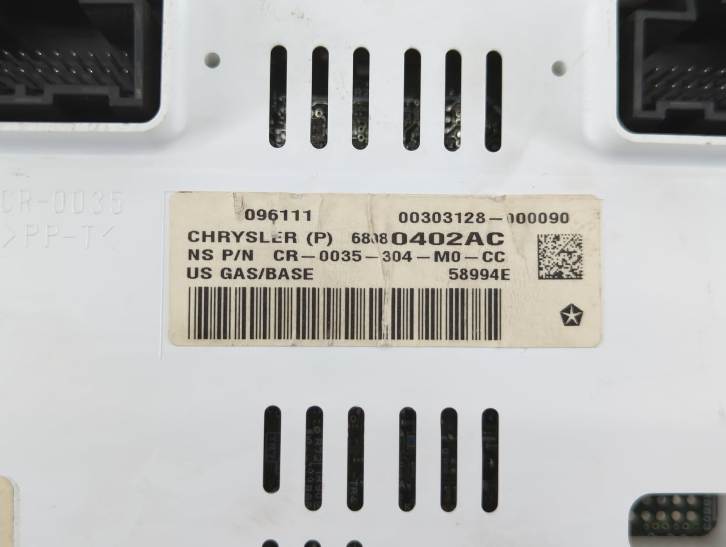 2011-2013 Jeep Compass Instrument Cluster Speedometer Gauges P/N:68080402AE 68080402AF, 68080402AD Fits Fits 2011 2012 2013 