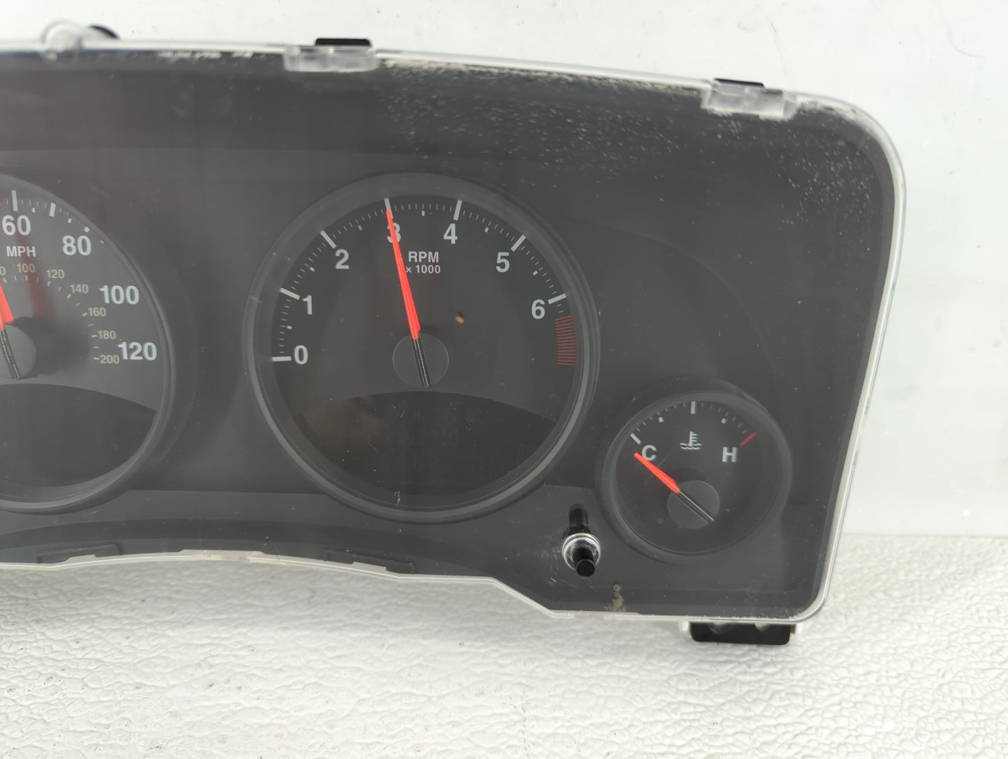 2011-2013 Jeep Compass Instrument Cluster Speedometer Gauges P/N:68080402AE 68080402AF, 68080402AD Fits Fits 2011 2012 2013 