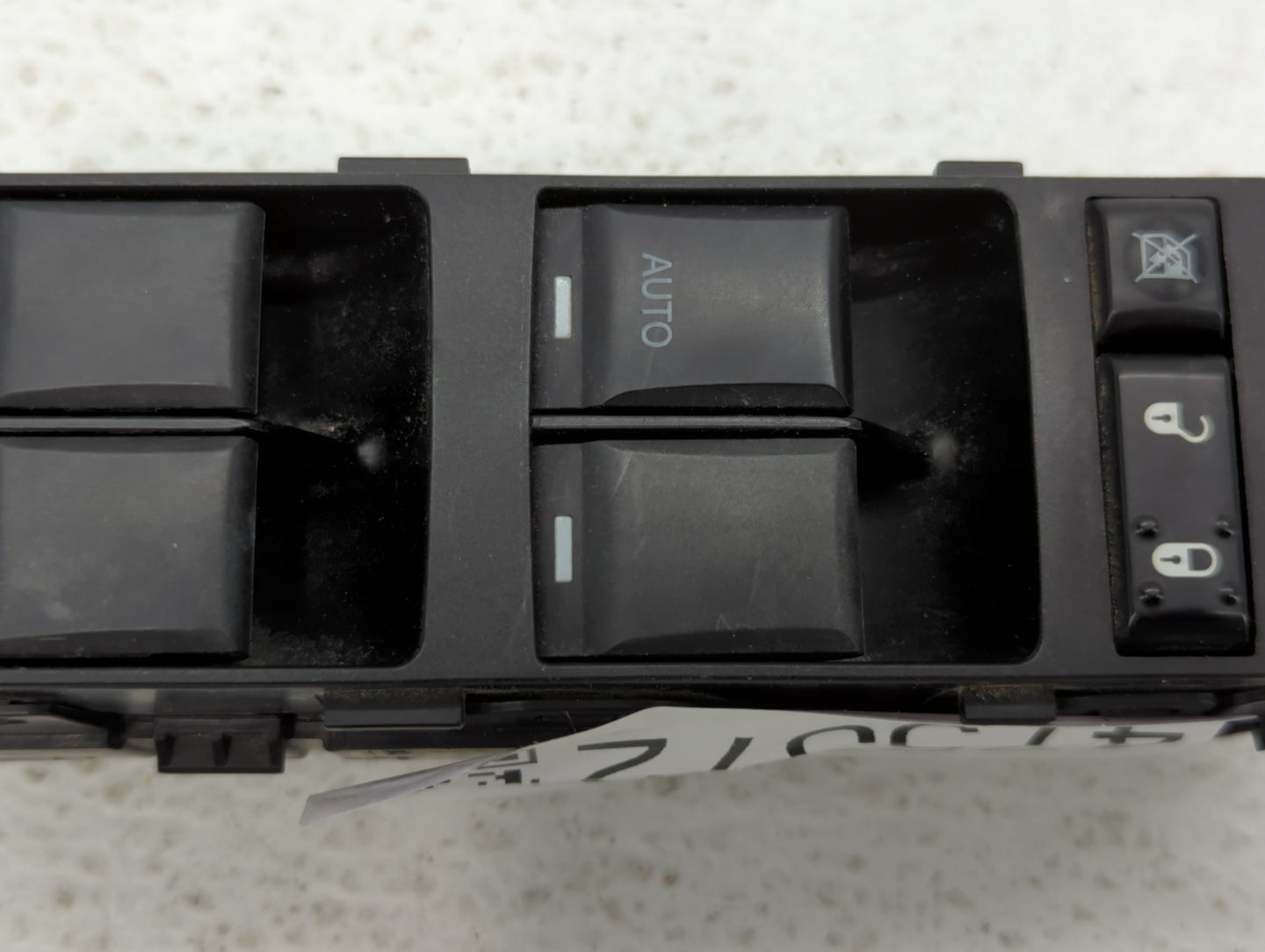 2011 Jeep Compass Master Power Window Switch Replacement Driver Side Left P/N:04602780AD 04602780AA Fits OEM Used Auto Parts
