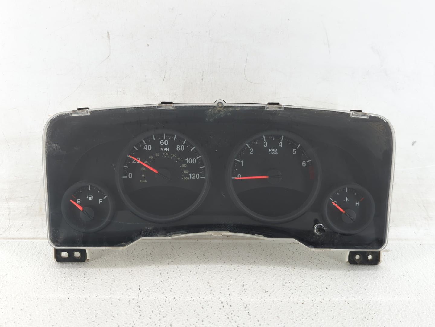 2011-2012 Jeep Compass Instrument Cluster Speedometer Gauges P/N:68080401AE 68080402AE, CR-0035-304-M0-CE Fits Fits 2011 201