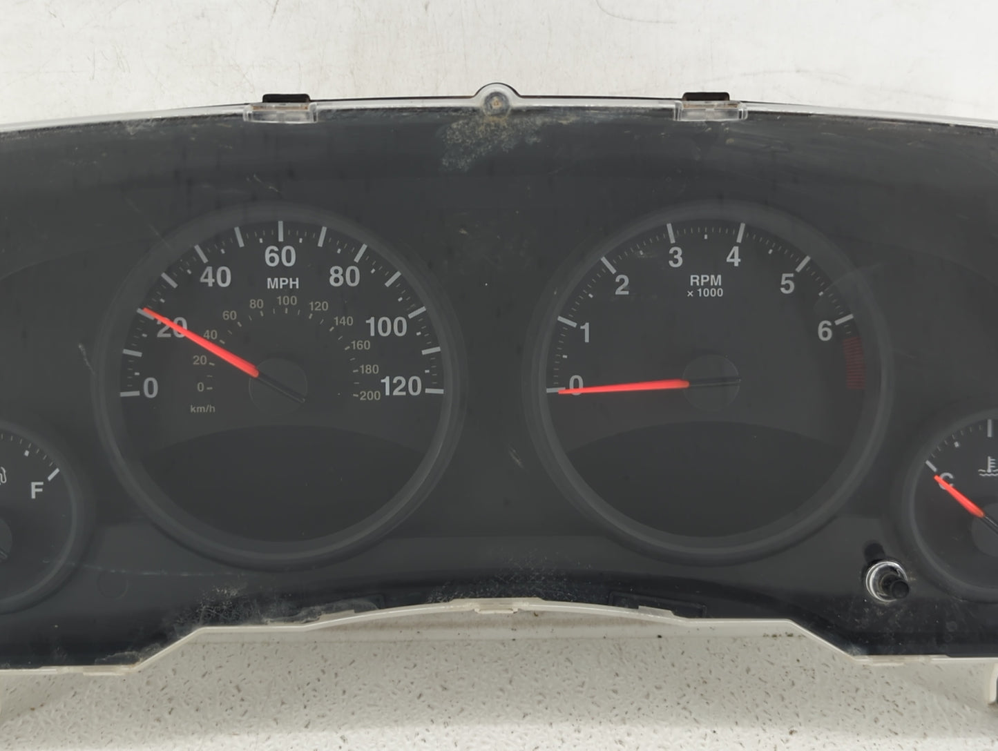 2011-2012 Jeep Compass Instrument Cluster Speedometer Gauges P/N:68080401AE 68080402AE, CR-0035-304-M0-CE Fits Fits 2011 201