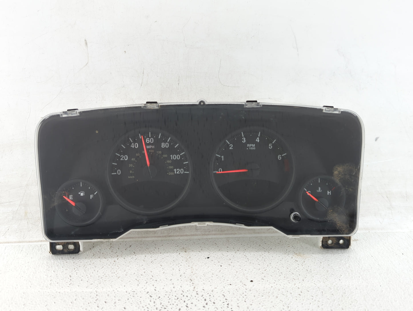 2011-2013 Jeep Compass Instrument Cluster Speedometer Gauges P/N:68080402AD Fits Fits 2011 2012 2013 OEM Used Auto Parts - O