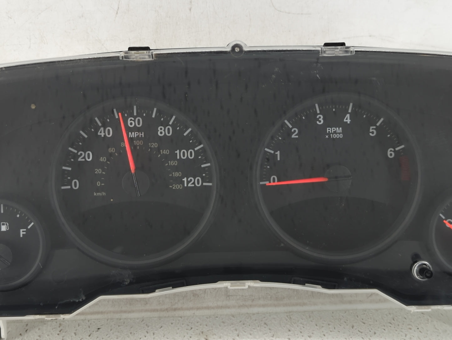 2011-2013 Jeep Compass Instrument Cluster Speedometer Gauges P/N:68080402AD Fits Fits 2011 2012 2013 OEM Used Auto Parts - O