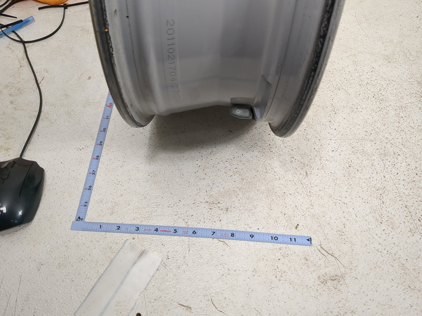 2011-2017 Jeep Compass Oem Wheel Rim 5000417 - Oemusedautoparts1.com