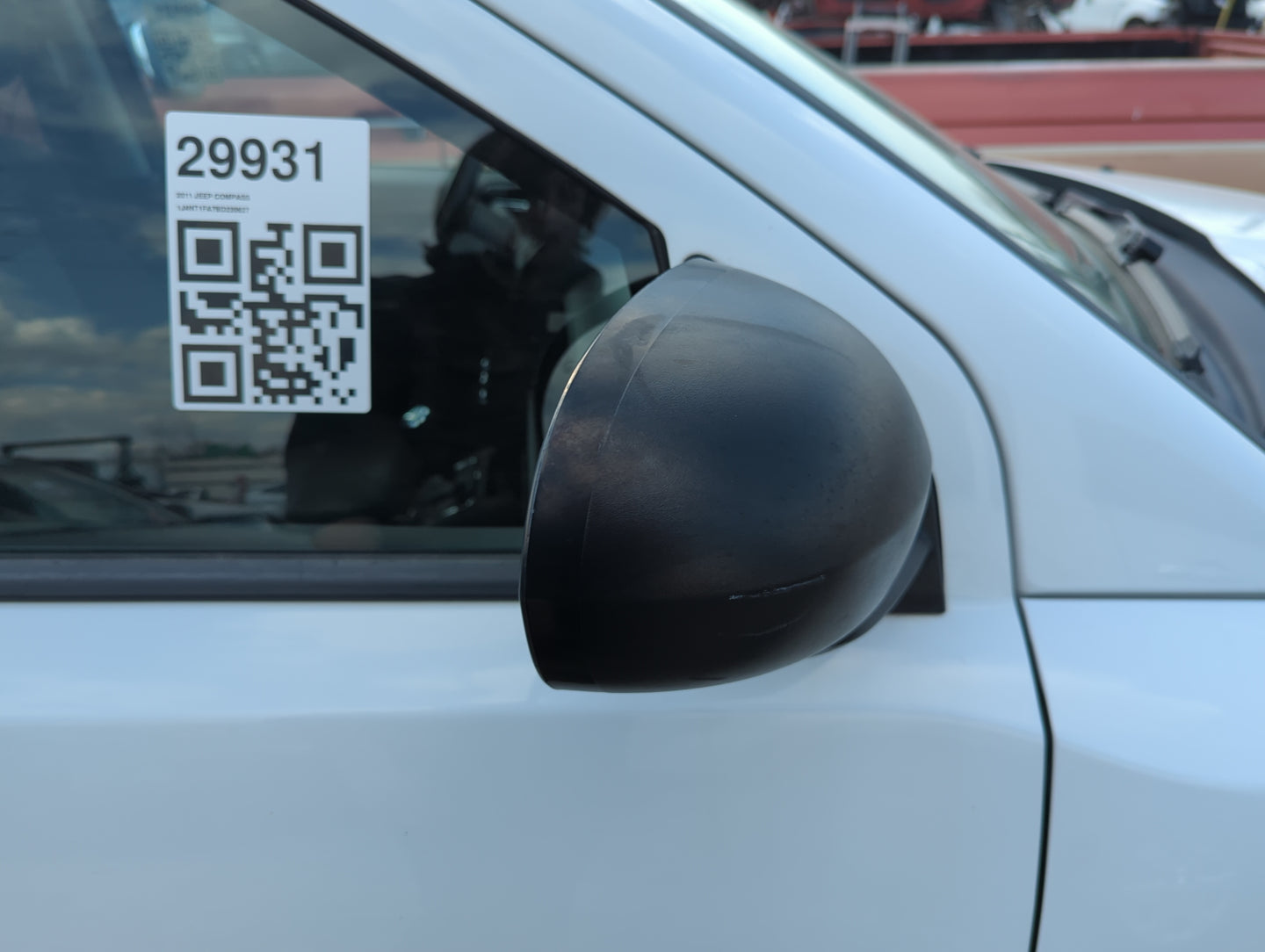 2007-2017 Jeep Compass Passenger Side View Mirror - Right Door Mirror OEM Used - Oemusedautoparts1.com