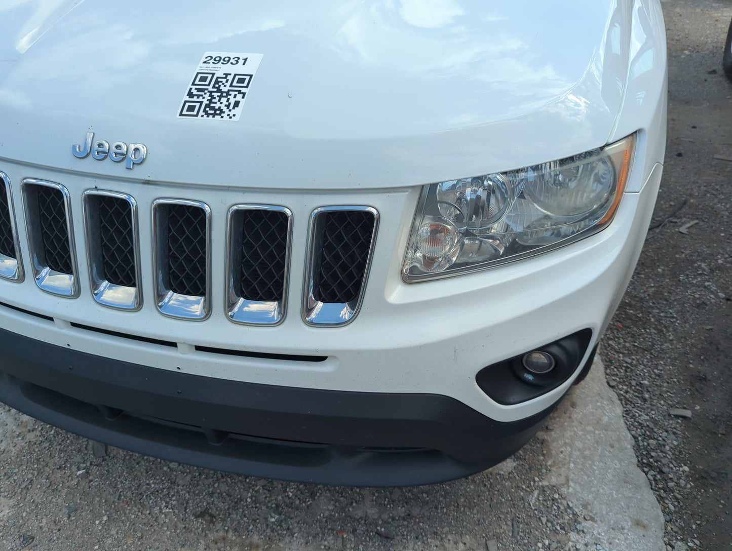 2011 Jeep Compass Front Bumper - Oem - Oemusedautoparts1.com