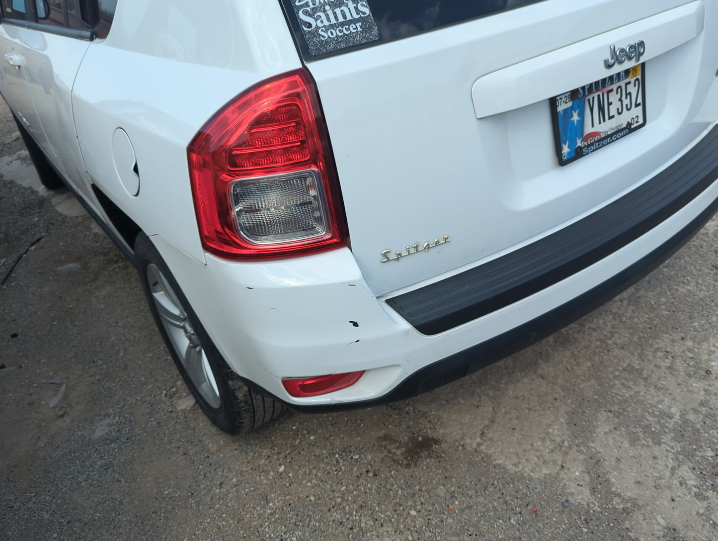2011 Jeep Compass Rear Bumper Assembly Oem - Oemusedautoparts1.com