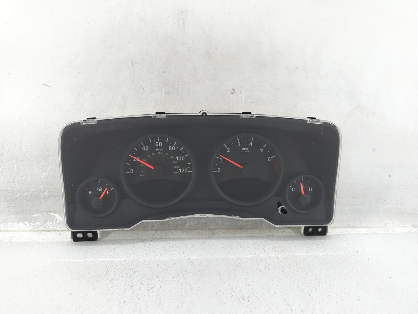 2011-2013 Jeep Compass Instrument Cluster Speedometer Gauges P/N:68080402AC Fits Fits 2011 2012 2013 OEM Used Auto Parts - O