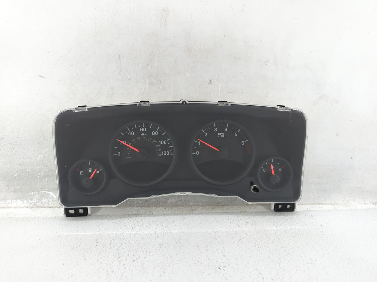 2011-2013 Jeep Compass Instrument Cluster Speedometer Gauges P/N:68080402AC Fits Fits 2011 2012 2013 OEM Used Auto Parts - O
