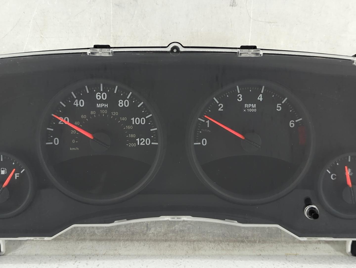 2011-2013 Jeep Compass Instrument Cluster Speedometer Gauges P/N:68080402AC Fits Fits 2011 2012 2013 OEM Used Auto Parts - O