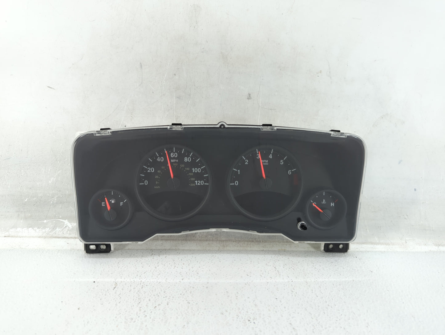 2011-2013 Jeep Compass Instrument Cluster Speedometer Gauges P/N:68080402AC Fits Fits 2011 2012 2013 OEM Used Auto Parts - O