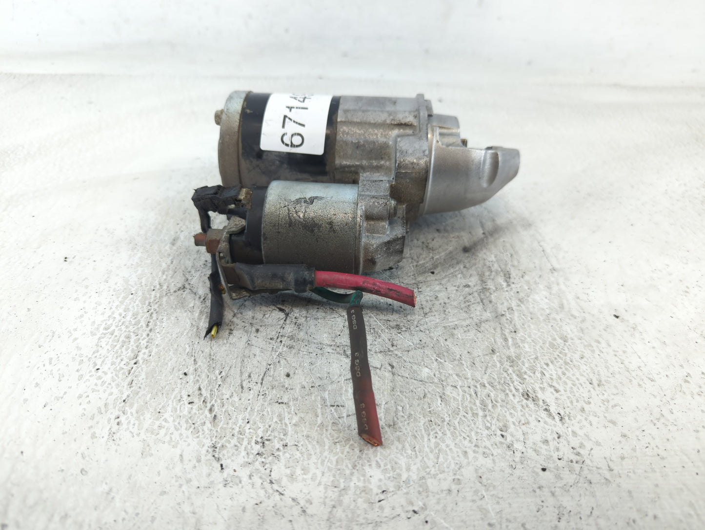2011 Jeep Compass Car Starter Motor Solenoid OEM P/N:M000T32071ZC Fits OEM Used Auto Parts - Oemusedautoparts1.com