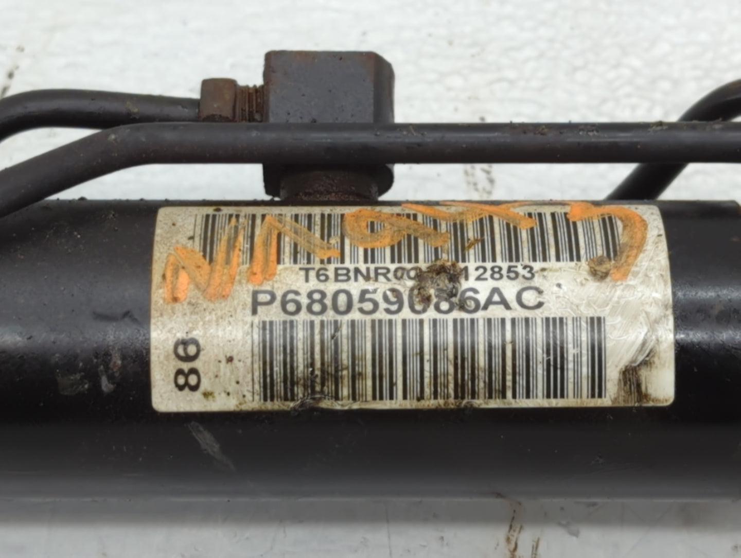 2011-2017 Jeep Compass Rack and Pinion Steering Gear P/N:P68059686AC Fits Fits 2011 2012 2013 2014 2015 2016 2017 OEM Used A