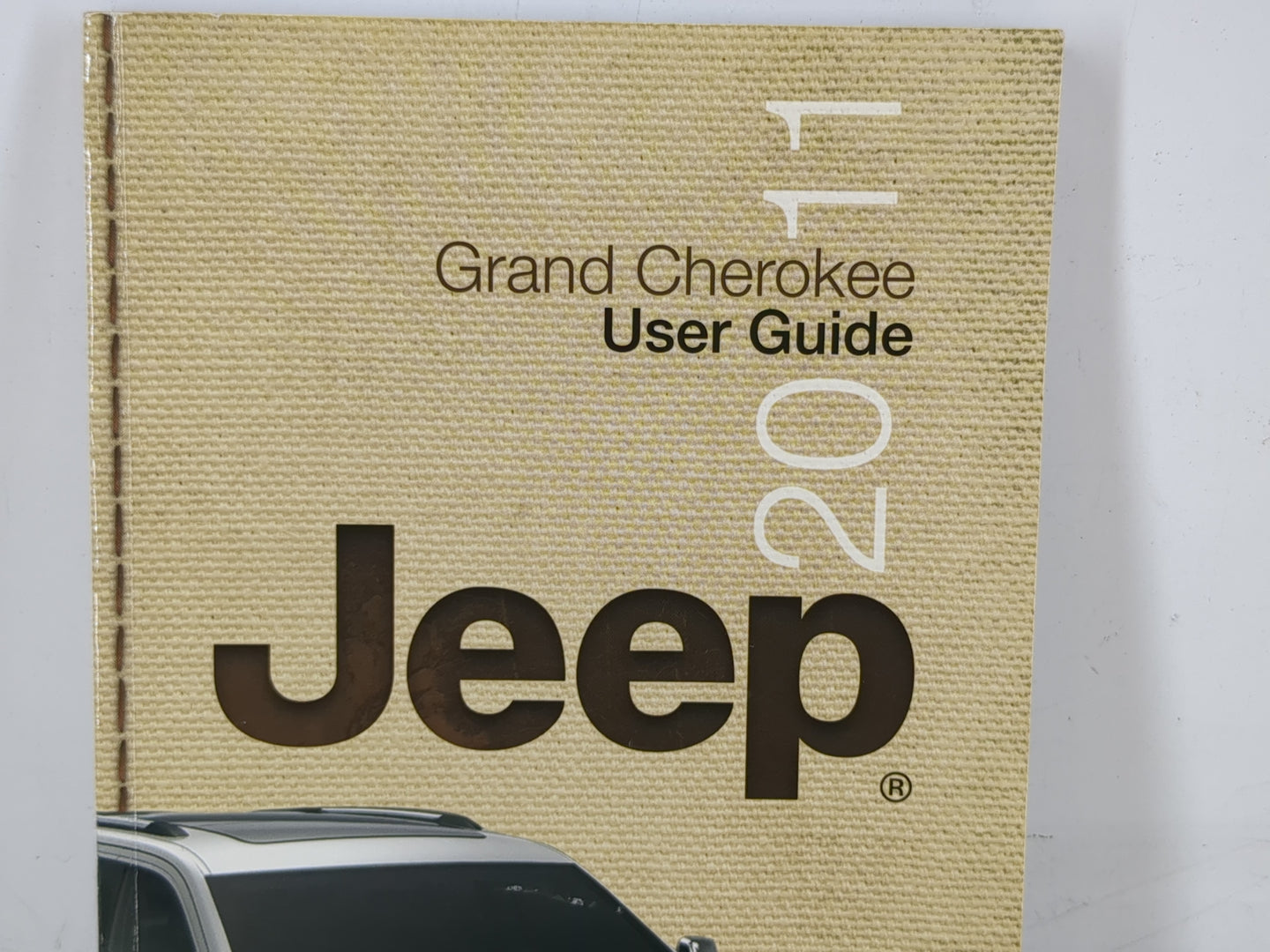 2011 Jeep Grand Cherokee Owners Manual Book Guide OEM Used Auto Parts - Oemusedautoparts1.com