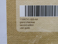 2011 Jeep Grand Cherokee Owners Manual Book Guide OEM Used Auto Parts - Oemusedautoparts1.com