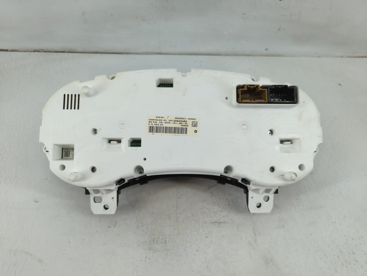 2011 Jeep Grand Cherokee Instrument Cluster Speedometer Gauges Fits OEM Used Auto Parts - Oemusedautoparts1.com