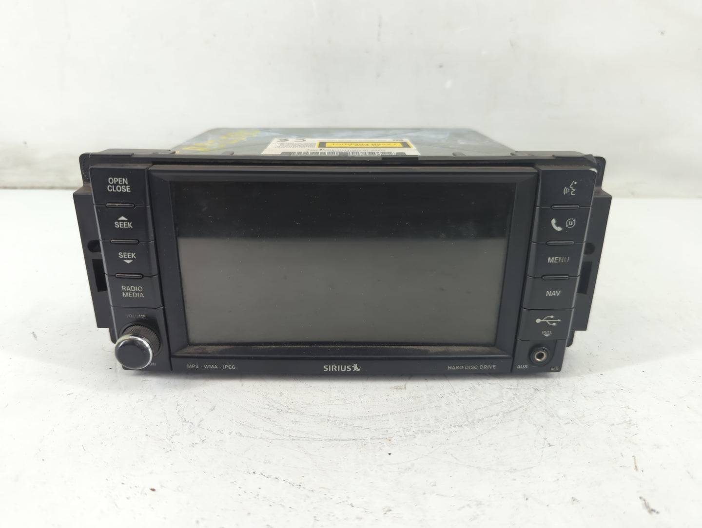 2011 Jeep Grand Cherokee Radio AM FM Cd Player Receiver Replacement P/N:P05064080AG P05091165AC Fits OEM Used Auto Parts - O