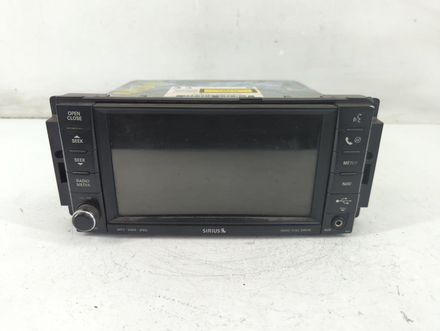 2011 Jeep Grand Cherokee Radio AM FM Cd Player Receiver Replacement P/N:P05064080AG P05091165AC Fits OEM Used Auto Parts - O
