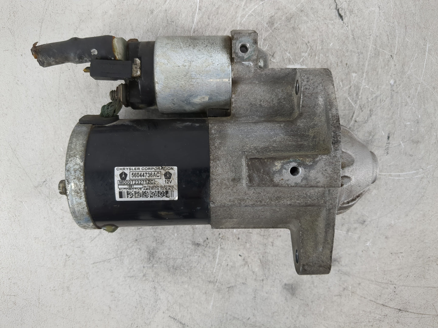 2005-2021 Jeep Grand Cherokee Car Starter Motor Solenoid OEM P/N:M000T23271ZC 56044736AC Fits OEM Used Auto Parts - Oemuseda