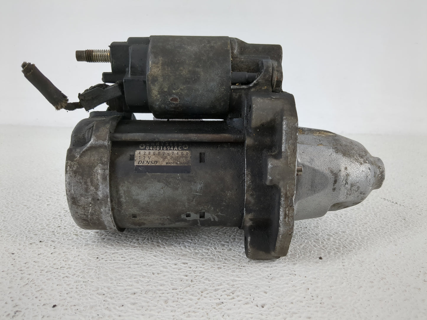 2011-2012 Jeep Grand Cherokee Car Starter Motor Solenoid OEM P/N:428000-7400 04801694AC Fits Fits 2011 2012 OEM Used Auto Pa
