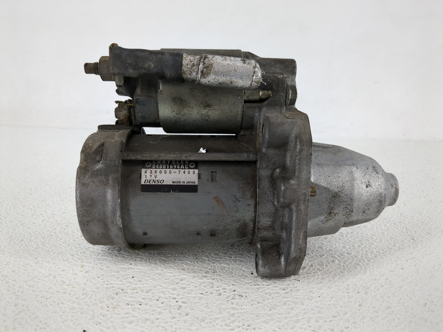 2011-2012 Jeep Grand Cherokee Car Starter Motor Solenoid OEM P/N:428000-7400 04801694AC Fits Fits 2011 2012 OEM Used Auto Pa