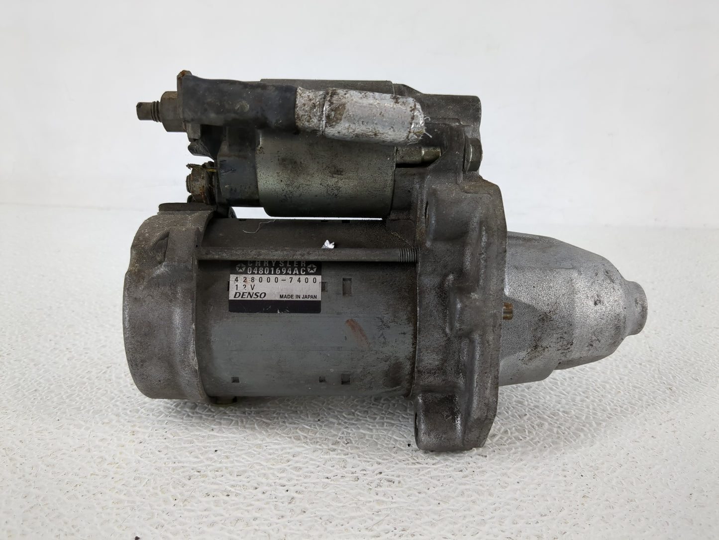 2011-2012 Jeep Grand Cherokee Car Starter Motor Solenoid OEM P/N:428000-7400 04801694AC Fits Fits 2011 2012 OEM Used Auto Pa