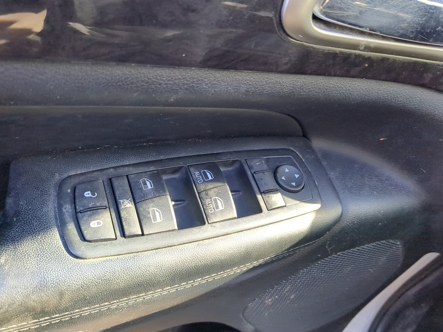 2011-2013 Jeep Grand Cherokee Master Power Window Switch Replacement Driver Side Left Fits Fits 2011 2012 2013 OEM Used Auto