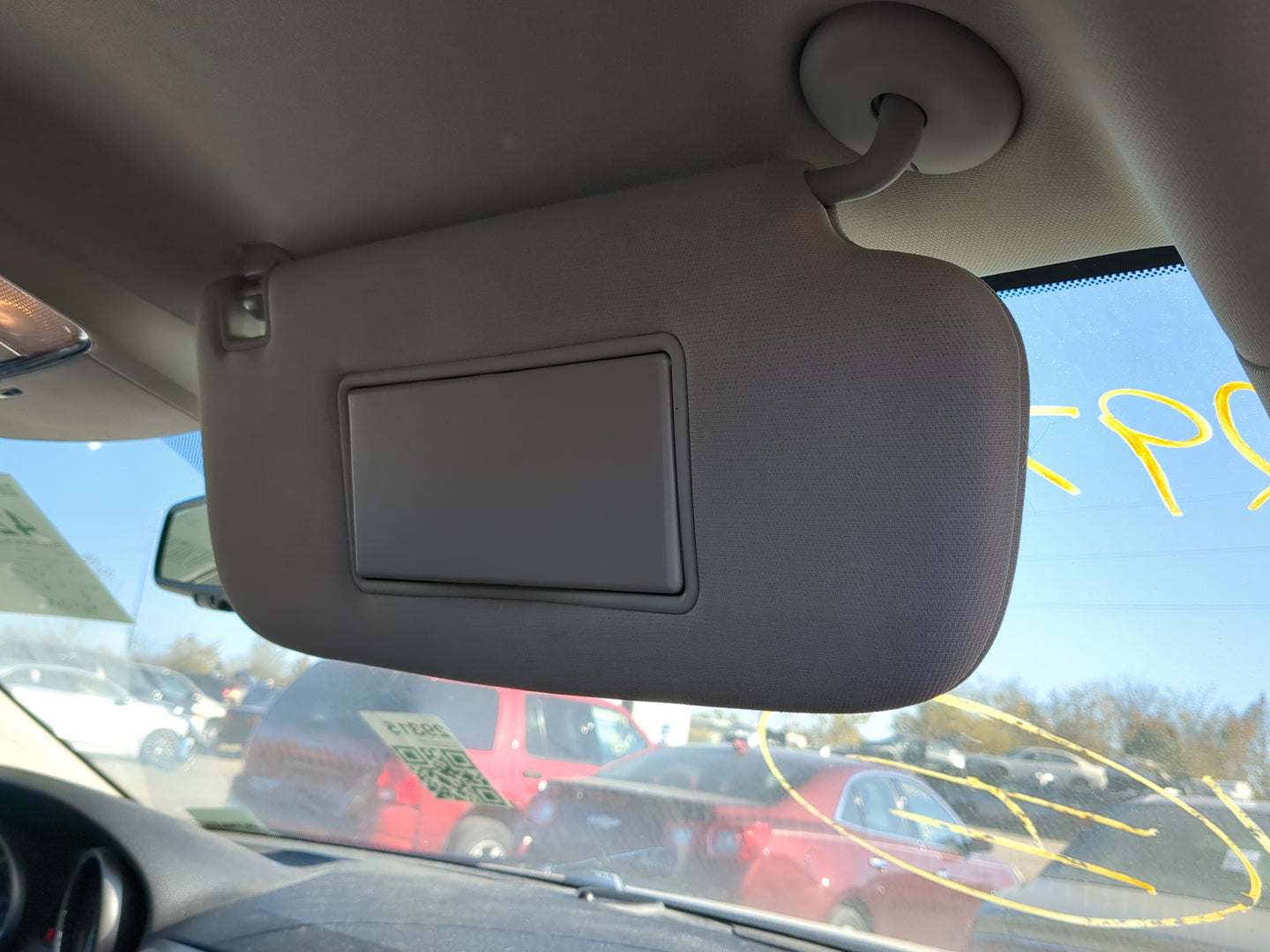 2011-2013 Jeep Grand Cherokee Sun Visor Shade Replacement Passenger Right Mirror Fits OEM Used Auto Parts - Oemusedautoparts