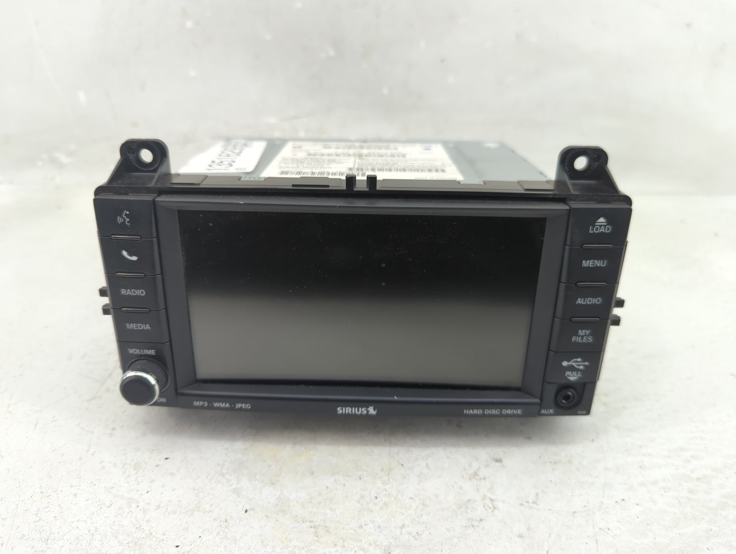 2011 Jeep Grand Cherokee Radio AM FM Cd Player Receiver Replacement P/N:P05064839AF Fits OEM Used Auto Parts - Oemusedautopa
