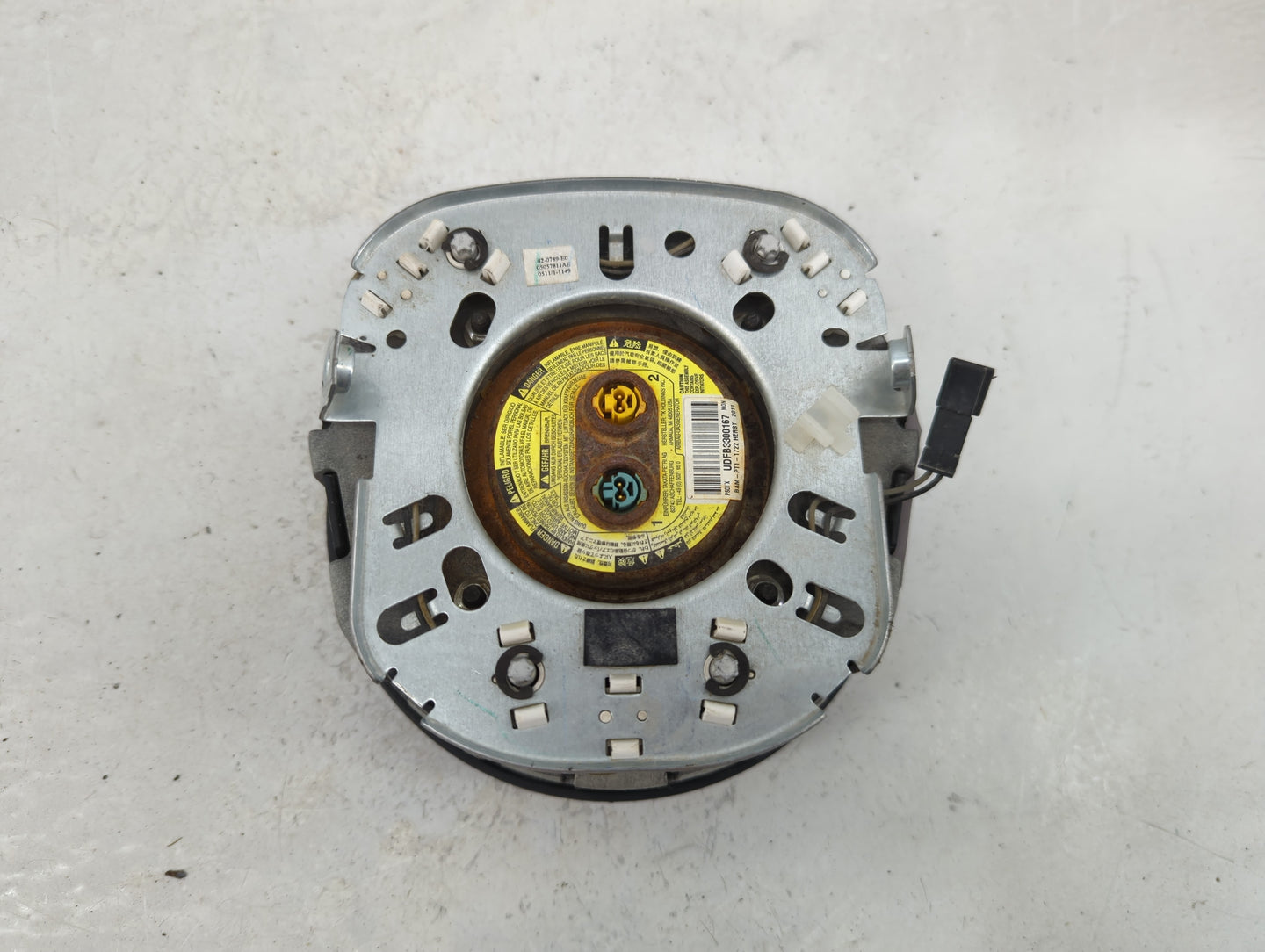 2011 Jeep Grand Cherokee Air Bag Driver Left Steering Wheel Mounted Fits OEM Used Auto Parts - Oemusedautoparts1.com