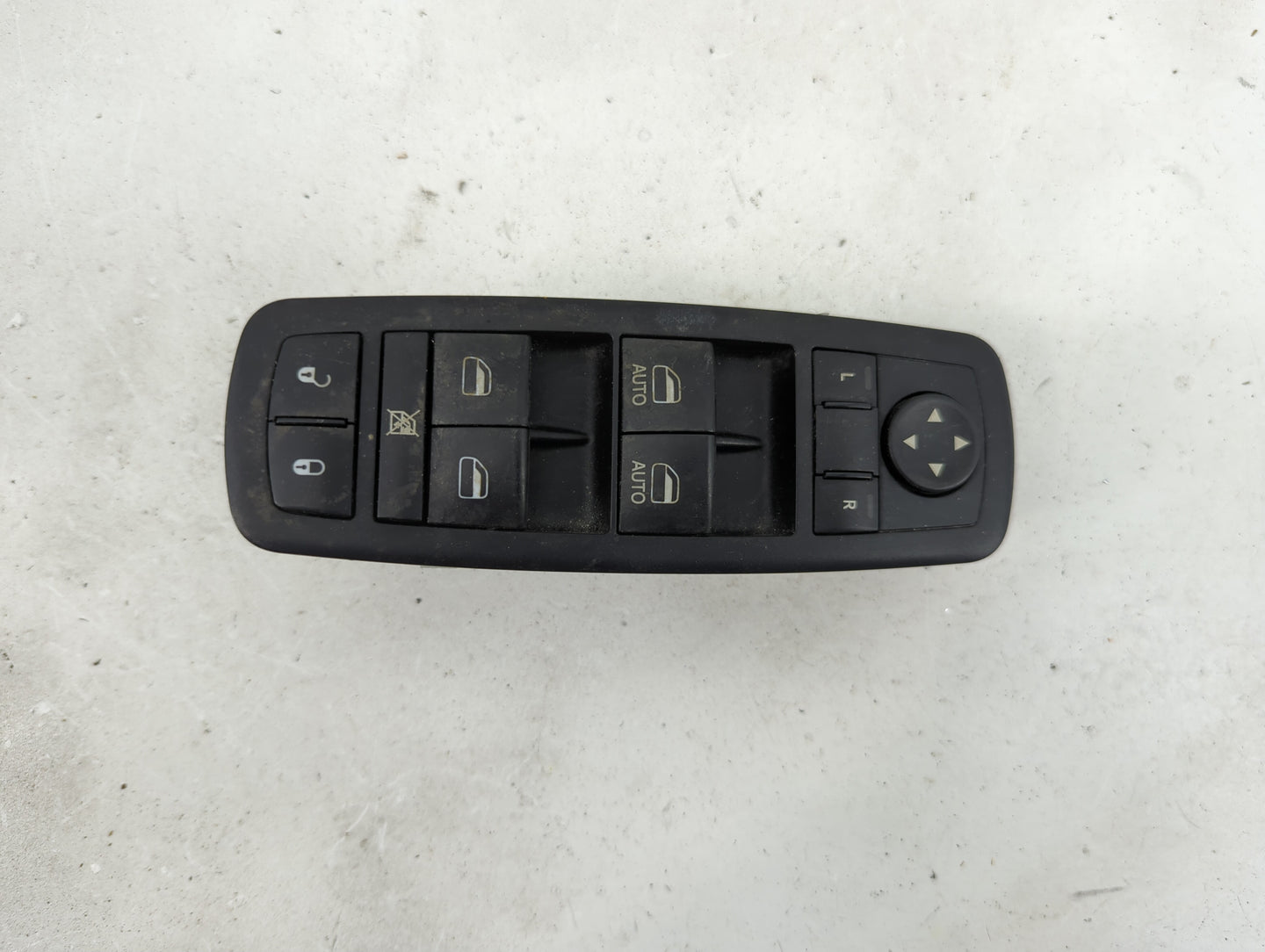 2011-2013 Jeep Grand Cherokee Master Power Window Switch Replacement Driver Side Left P/N:68030823AC Fits Fits 2011 2012 201