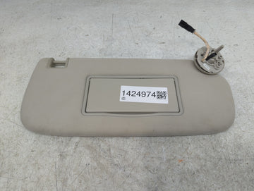 2011-2013 Jeep Grand Cherokee Sun Visor Shade Replacement Passenger Right Mirror Fits OEM Used Auto Parts