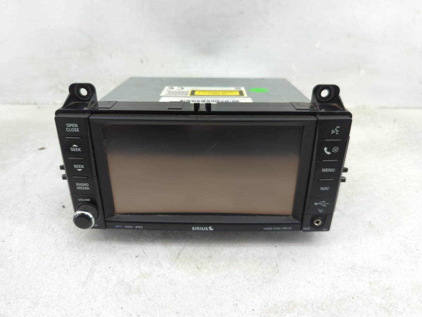 2011 Jeep Grand Cherokee Radio AM FM Cd Player Receiver Replacement Fits OEM Used Auto Parts - Oemusedautoparts1.com