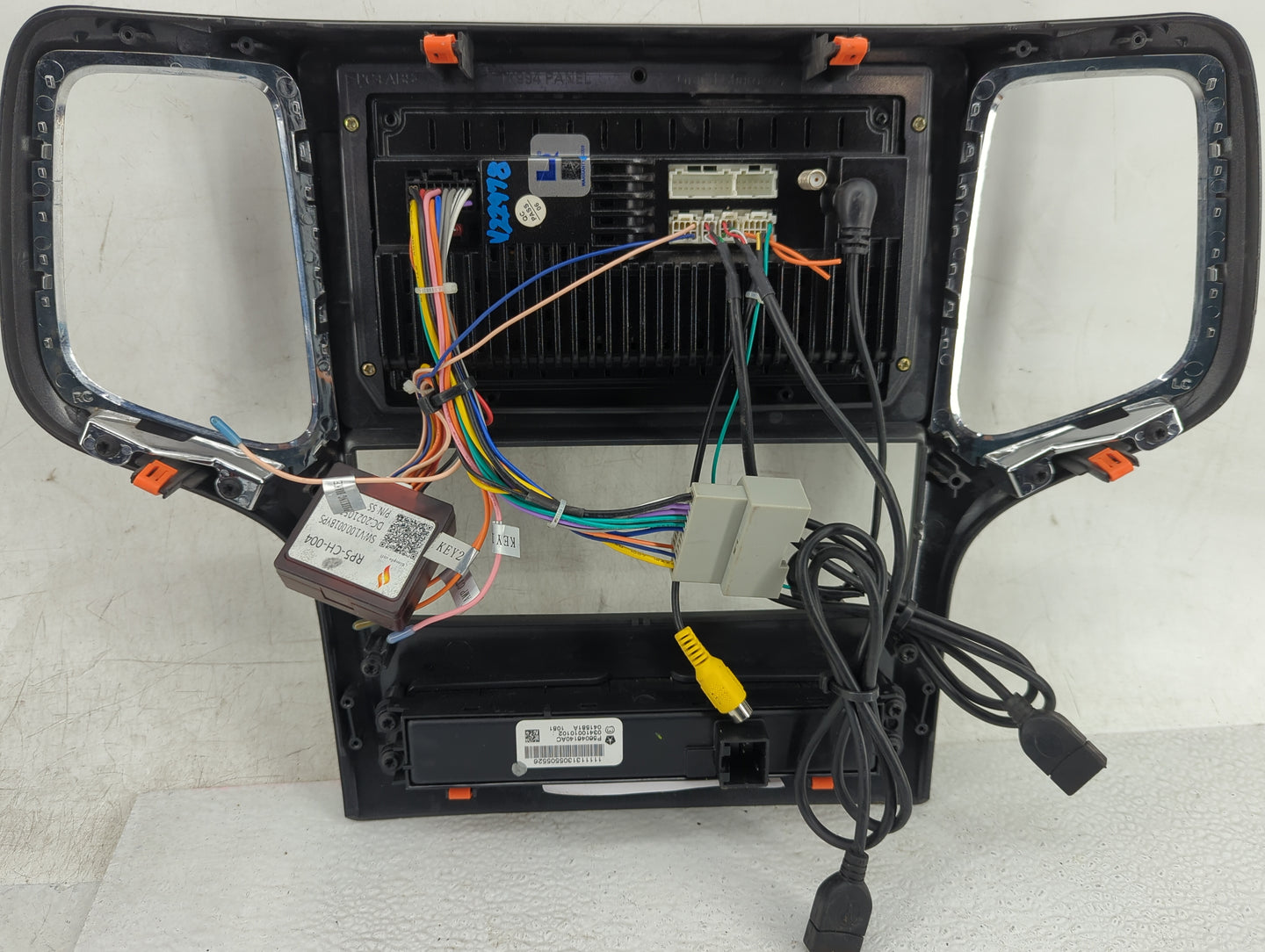 2011 Jeep Grand Cherokee Radio AM FM Cd Player Receiver Replacement P/N:P56046140AC 03410010102 Fits OEM Used Auto Parts - O