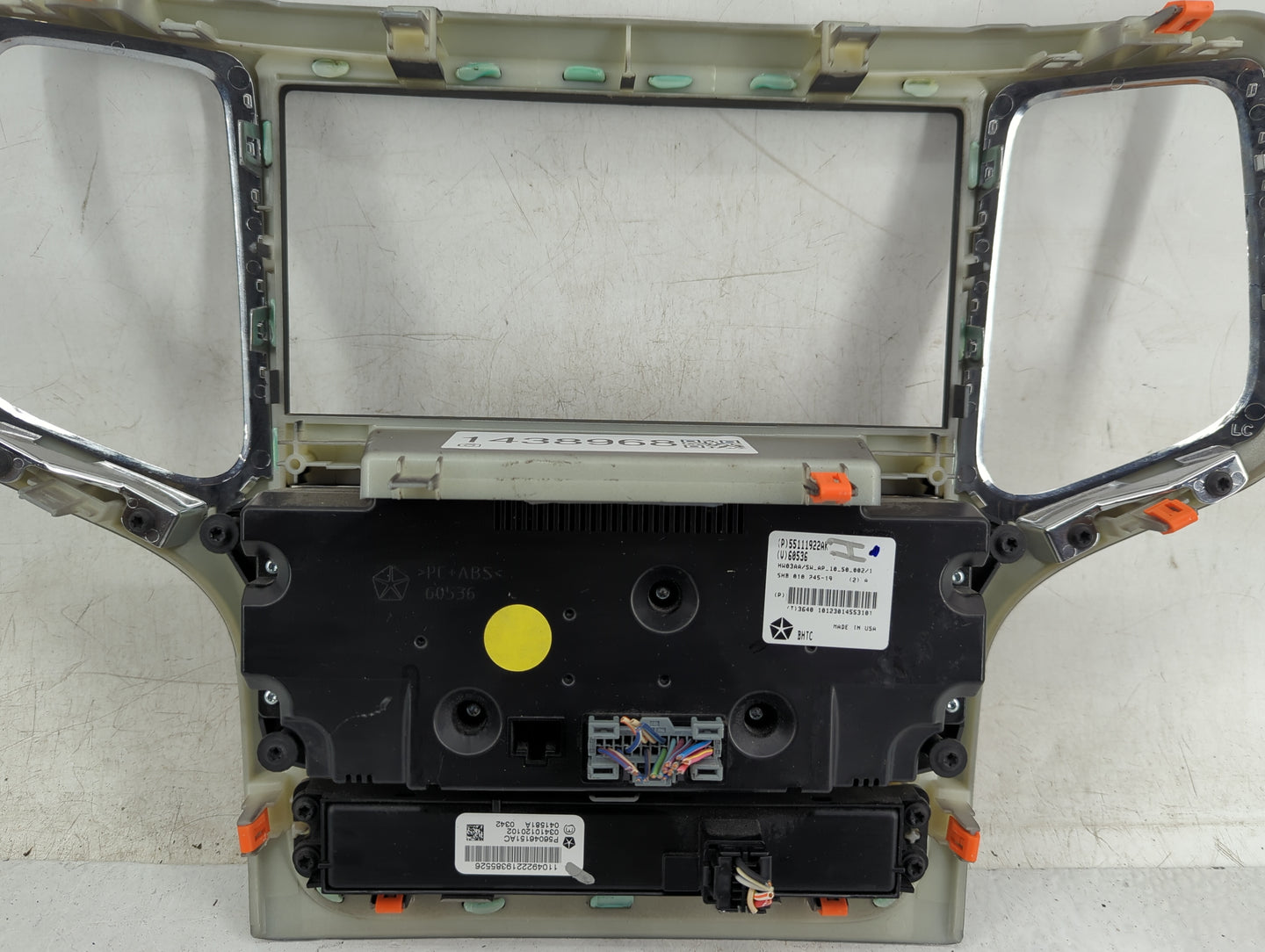 2011-2013 Jeep Grand Cherokee Climate Control Module Temperature AC/Heater Replacement P/N:55111922AK Fits Fits 2011 2012 20