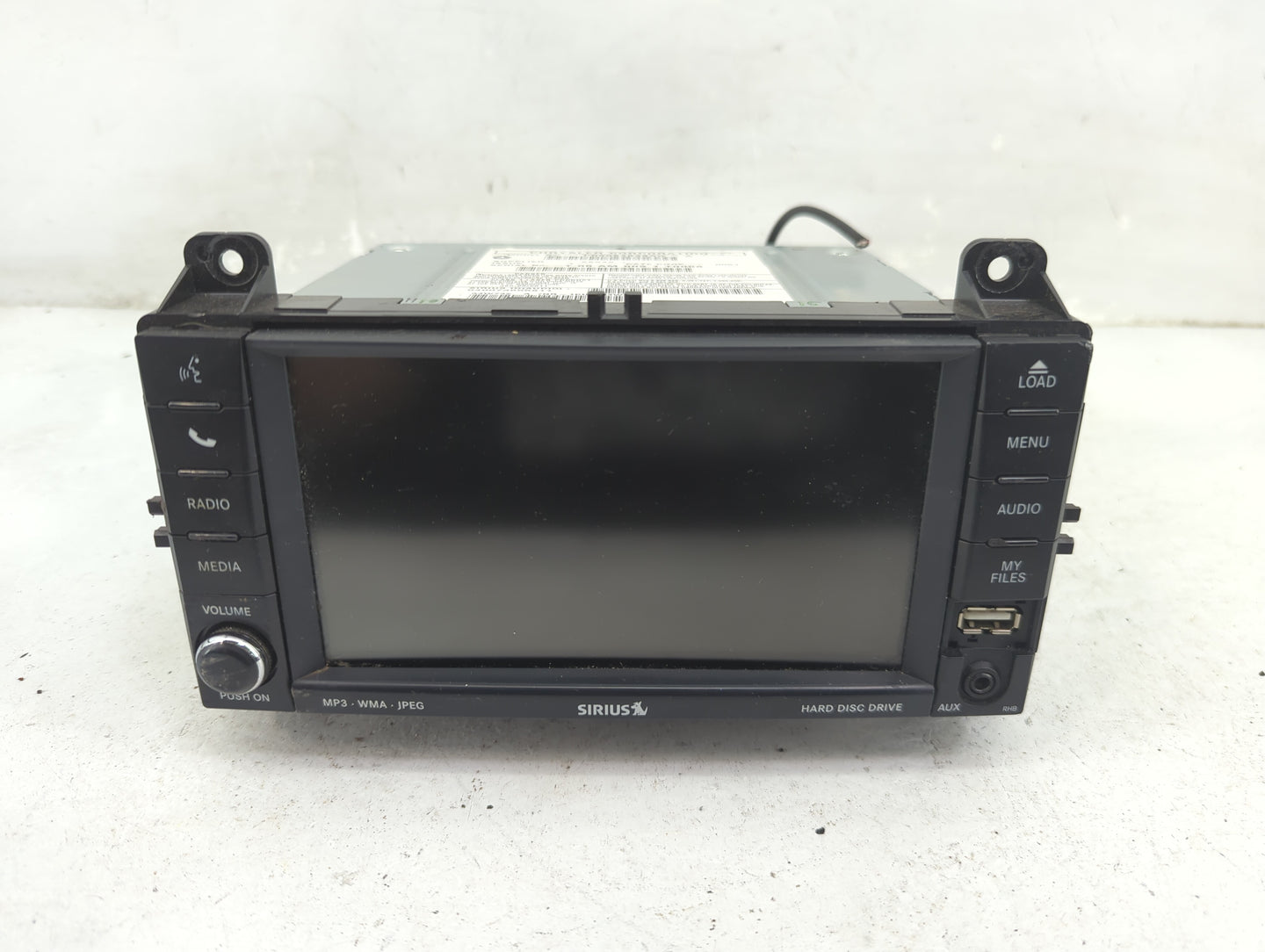 2011 Jeep Grand Cherokee Radio AM FM Cd Player Receiver Replacement P/N:P05064839AG Fits OEM Used Auto Parts - Oemusedautopa