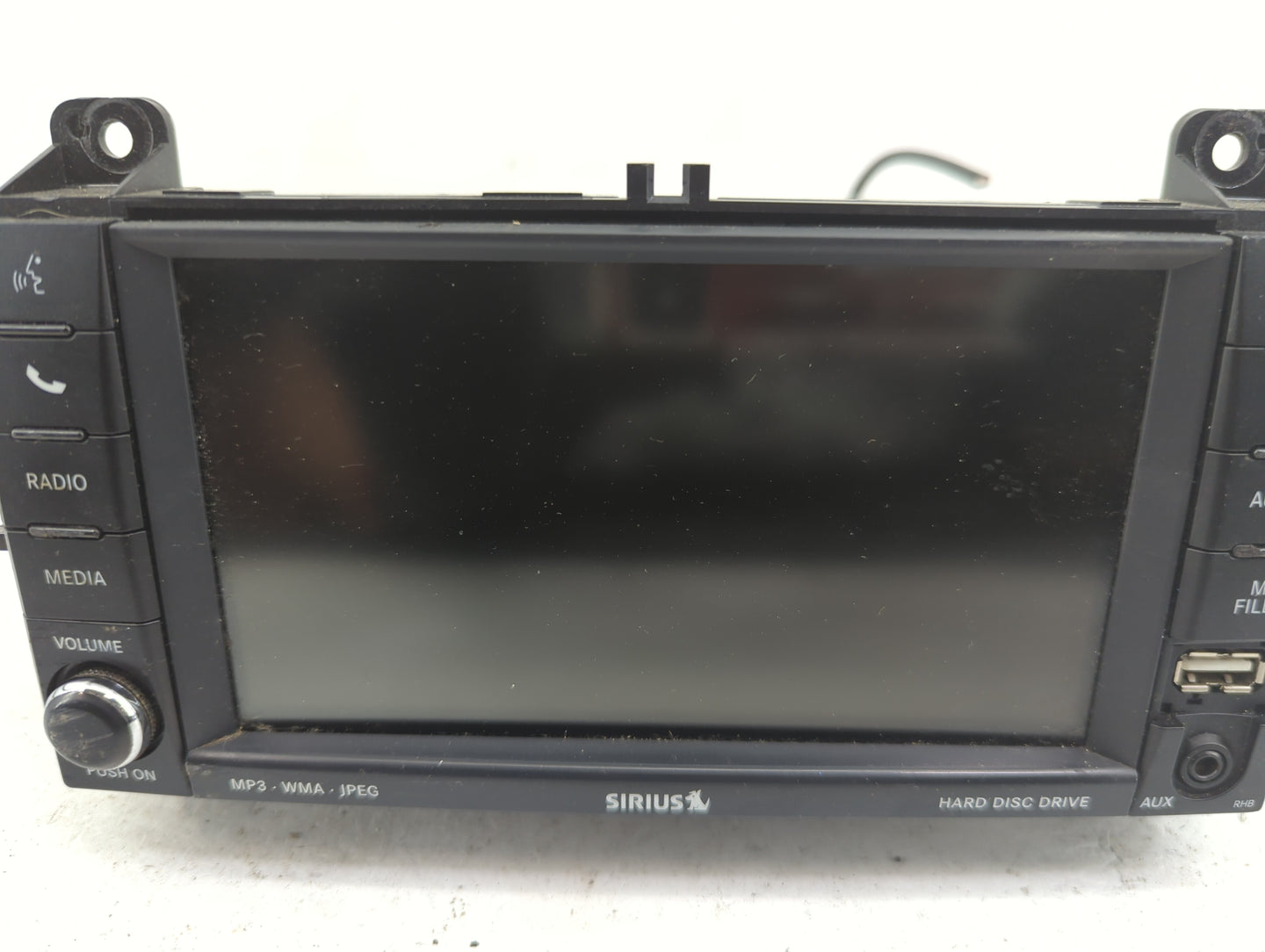 2011 Jeep Grand Cherokee Radio AM FM Cd Player Receiver Replacement P/N:P05064839AG Fits OEM Used Auto Parts - Oemusedautopa