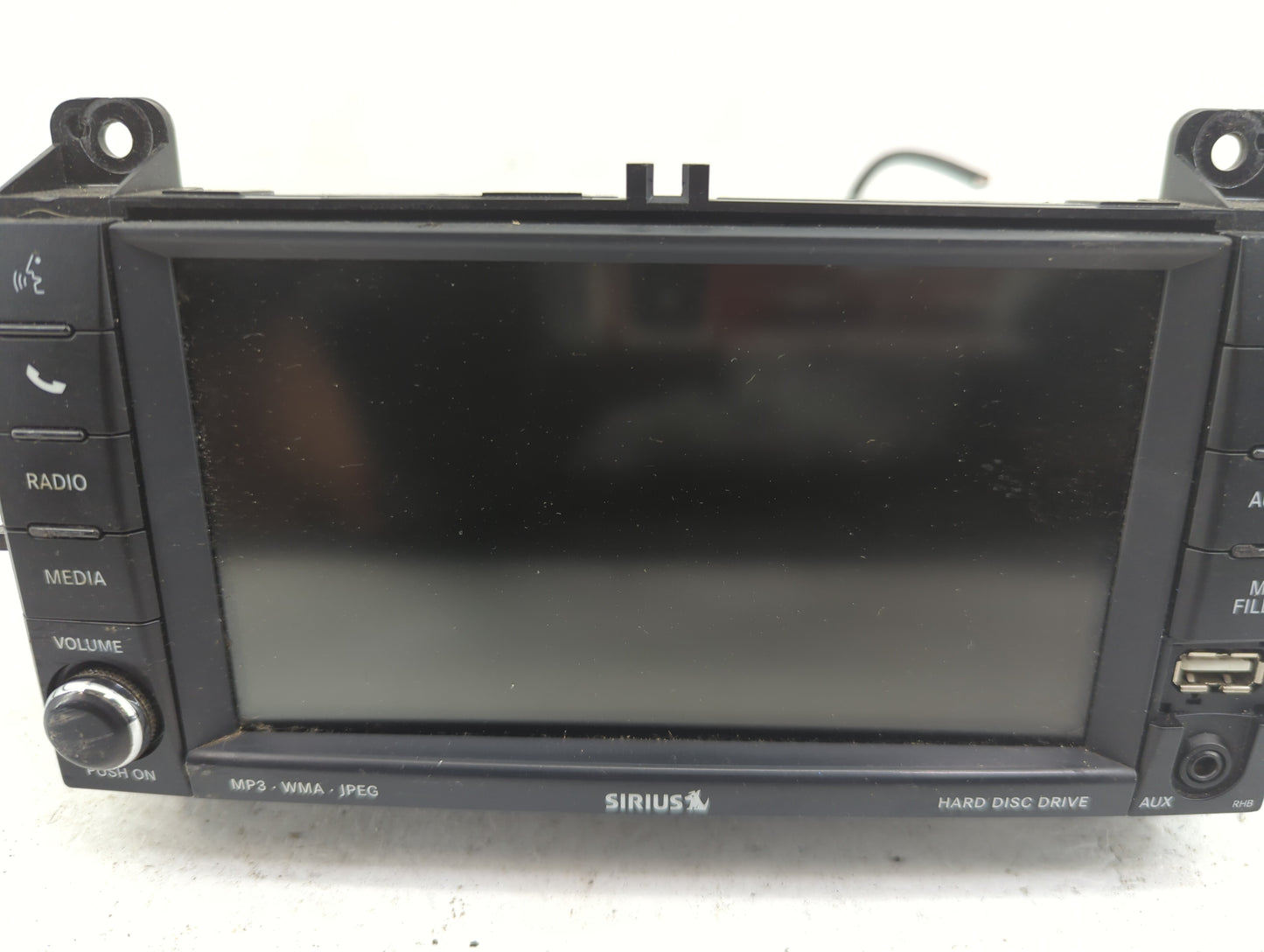 2011 Jeep Grand Cherokee Radio AM FM Cd Player Receiver Replacement P/N:P05064839AG Fits OEM Used Auto Parts - Oemusedautopa