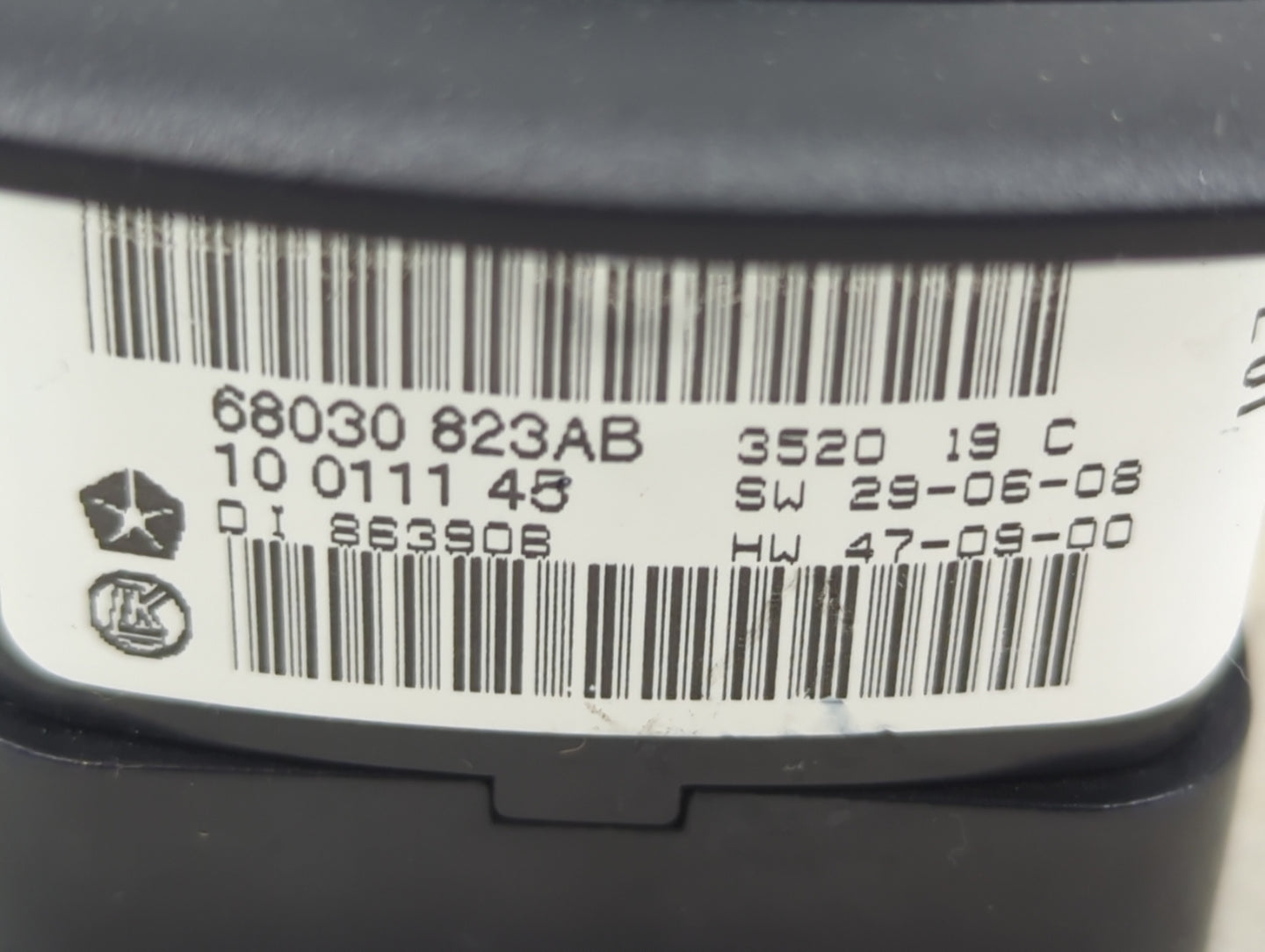 2011-2013 Jeep Grand Cherokee Master Power Window Switch Replacement Driver Side Left P/N:68030823AB Fits Fits 2011 2012 201