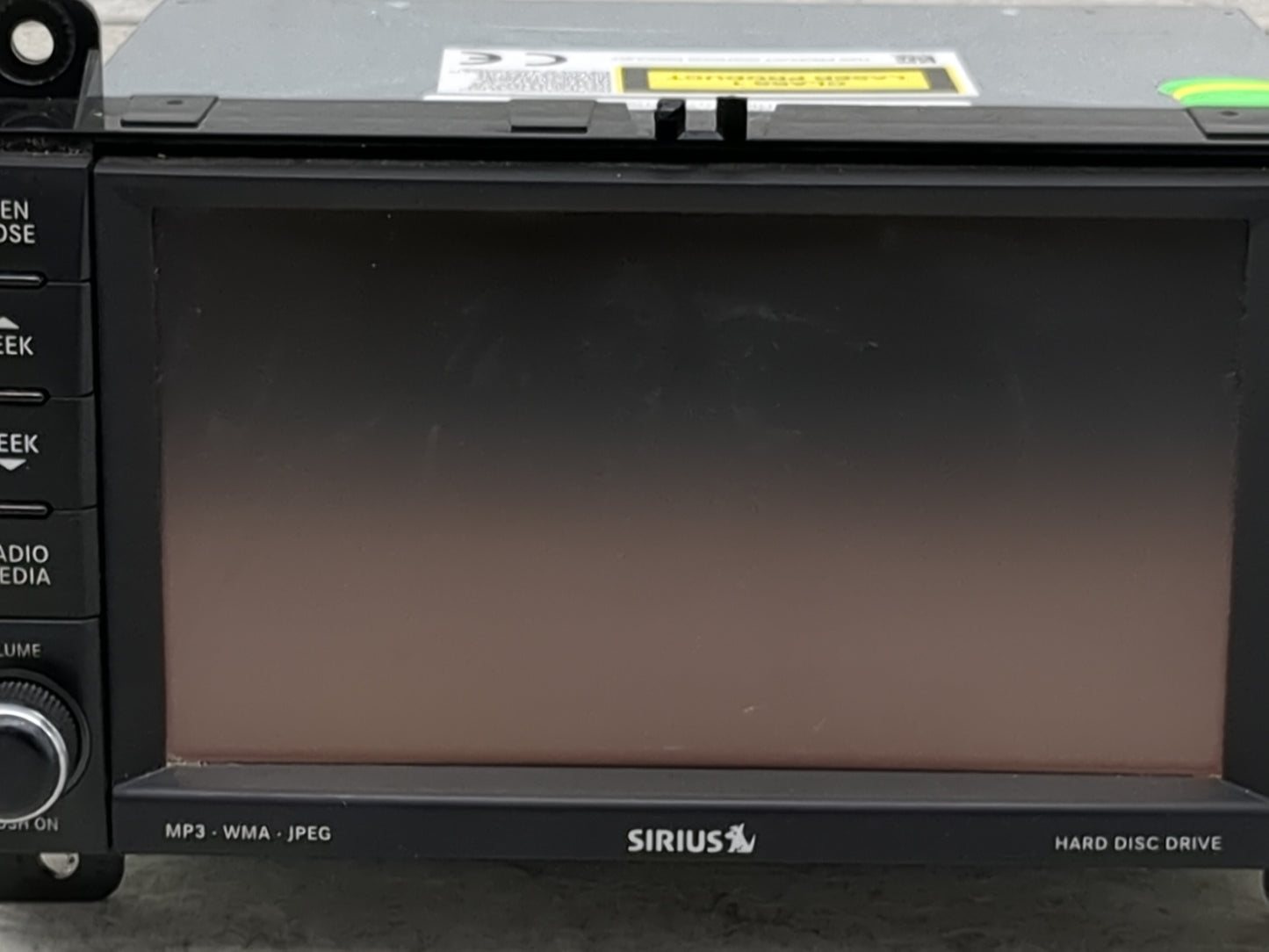 2011 Jeep Grand Cherokee Radio AM FM Cd Player Receiver Replacement P/N:P05064725AE T00BE161056915 Fits OEM Used Auto Parts 