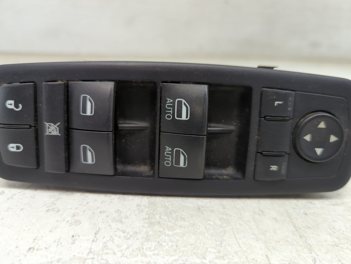 2011-2013 Jeep Grand Cherokee Master Power Window Switch Replacement Driver Side Left P/N:68030823AC DI86390B Fits OEM Used 