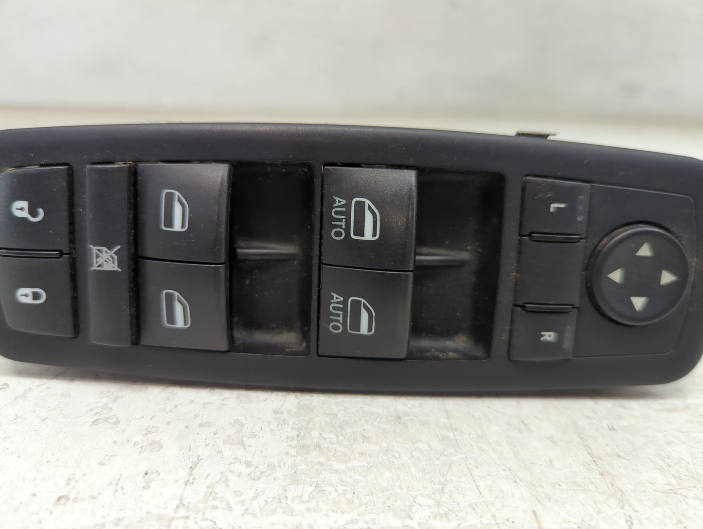 2011-2013 Jeep Grand Cherokee Master Power Window Switch Replacement Driver Side Left P/N:68030823AC DI86390B Fits OEM Used 