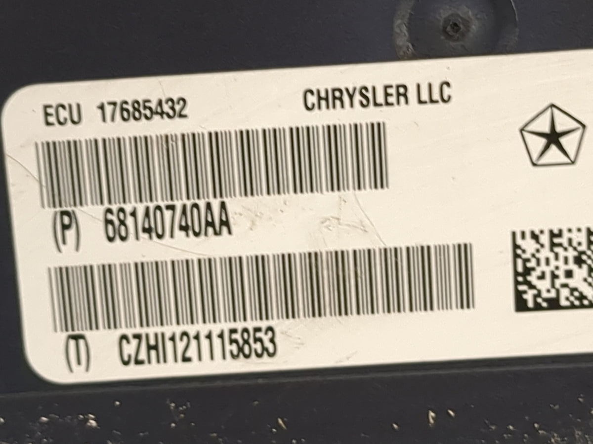 2011 Jeep Grand Cherokee Anti-Lock Brake ABS Pump Module Actuator OEM P/N:68140740AA 17685432, P52125410AC, CZHI121115853 Fi
