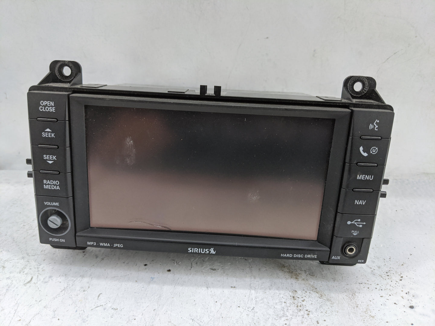 2011 Jeep Grand Cherokee Radio AM FM Cd Player Receiver Replacement P/N:P05064725AE T00BE322056400 Fits OEM Used Auto Parts 