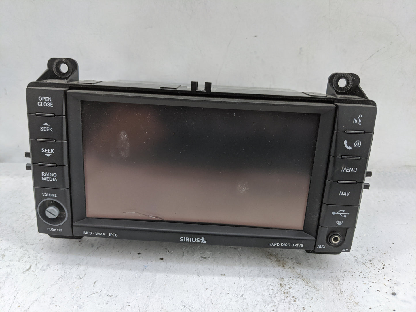 2011 Jeep Grand Cherokee Radio AM FM Cd Player Receiver Replacement P/N:P05064725AE T00BE322056400 Fits OEM Used Auto Parts 