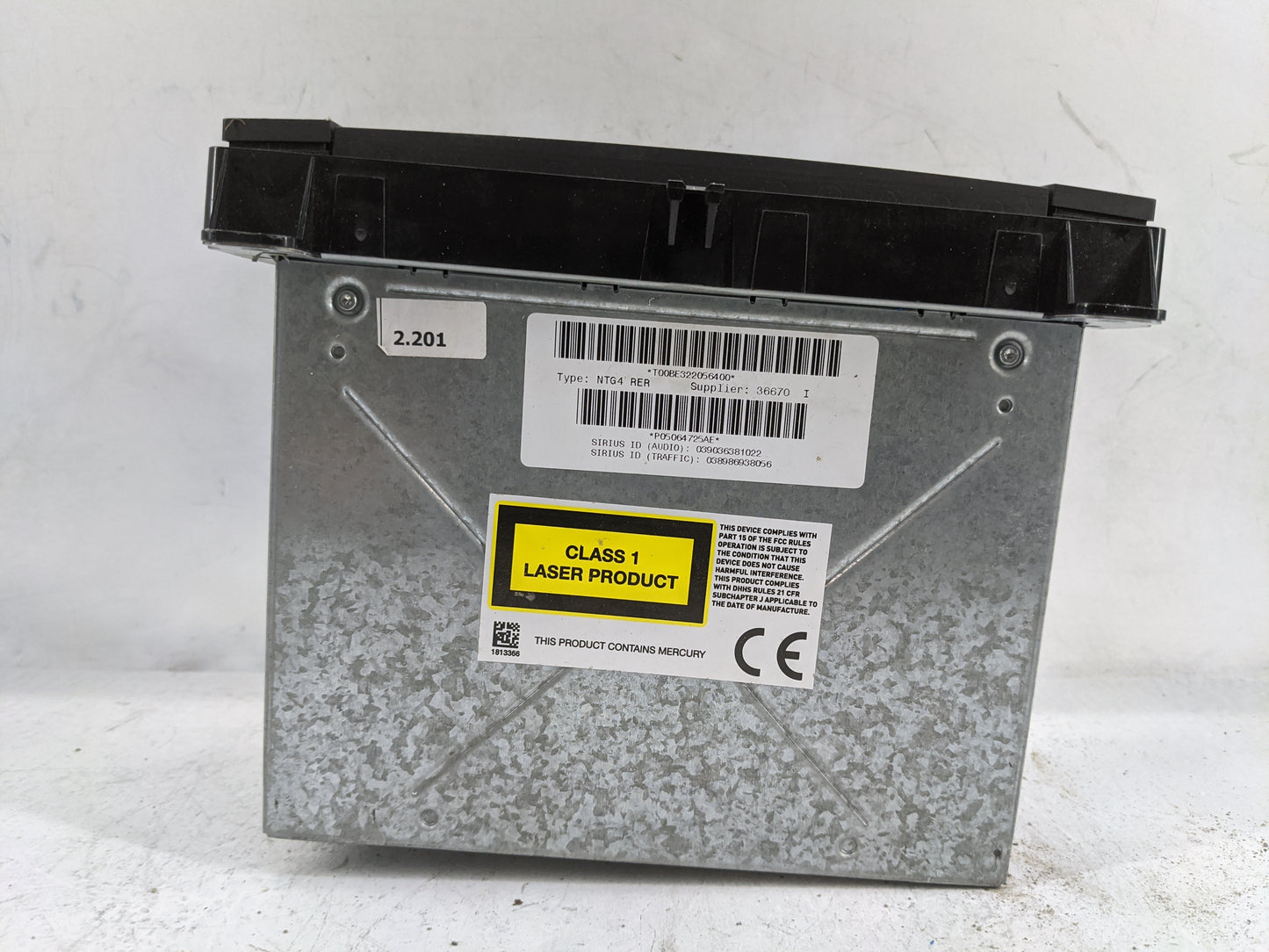 2011 Jeep Grand Cherokee Radio AM FM Cd Player Receiver Replacement P/N:P05064725AE T00BE322056400 Fits OEM Used Auto Parts 